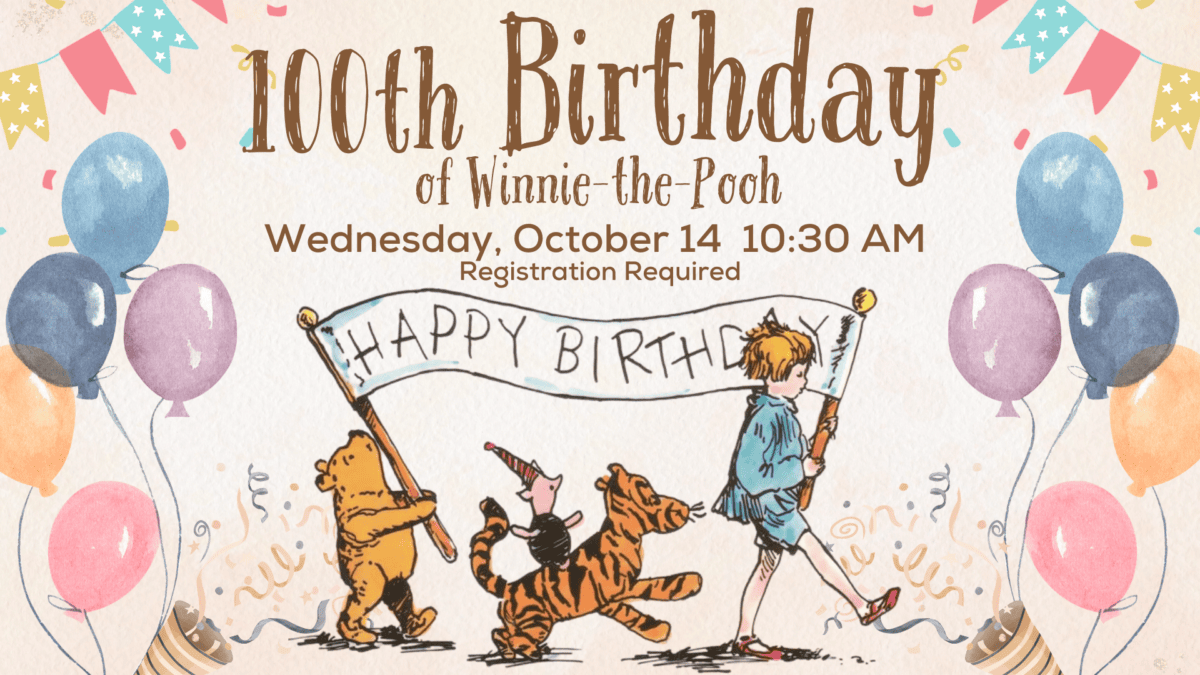 2026.10.14 100th birthday of winnie the pooh