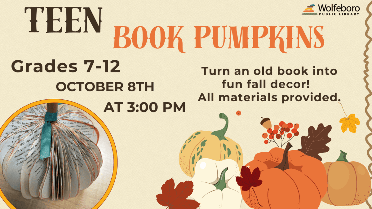 2026.10.8 teen book pumpkins
