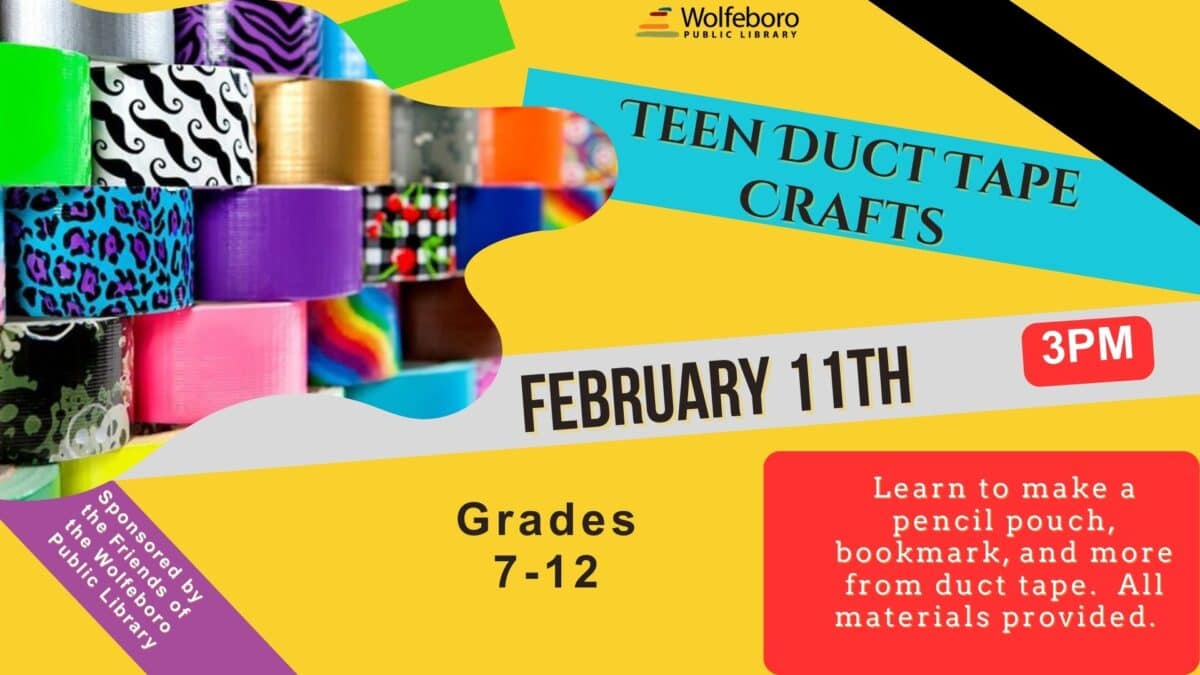 2026.2.11 teen duct tape crafts