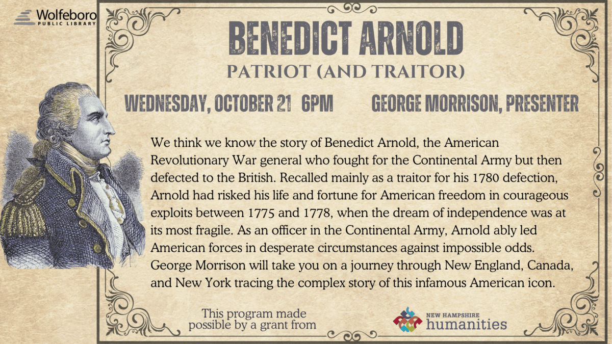 benedict arnold