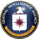 The circular seal of the Central Intelligence Agency features a bald eagle above a shield with a red compass rose, surrounded by the words Central Intelligence Agency and United States of America.