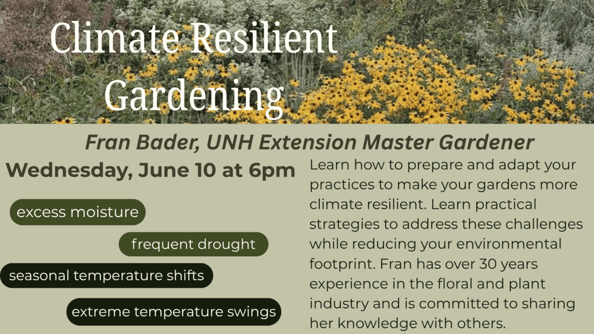 climate resilient gardening