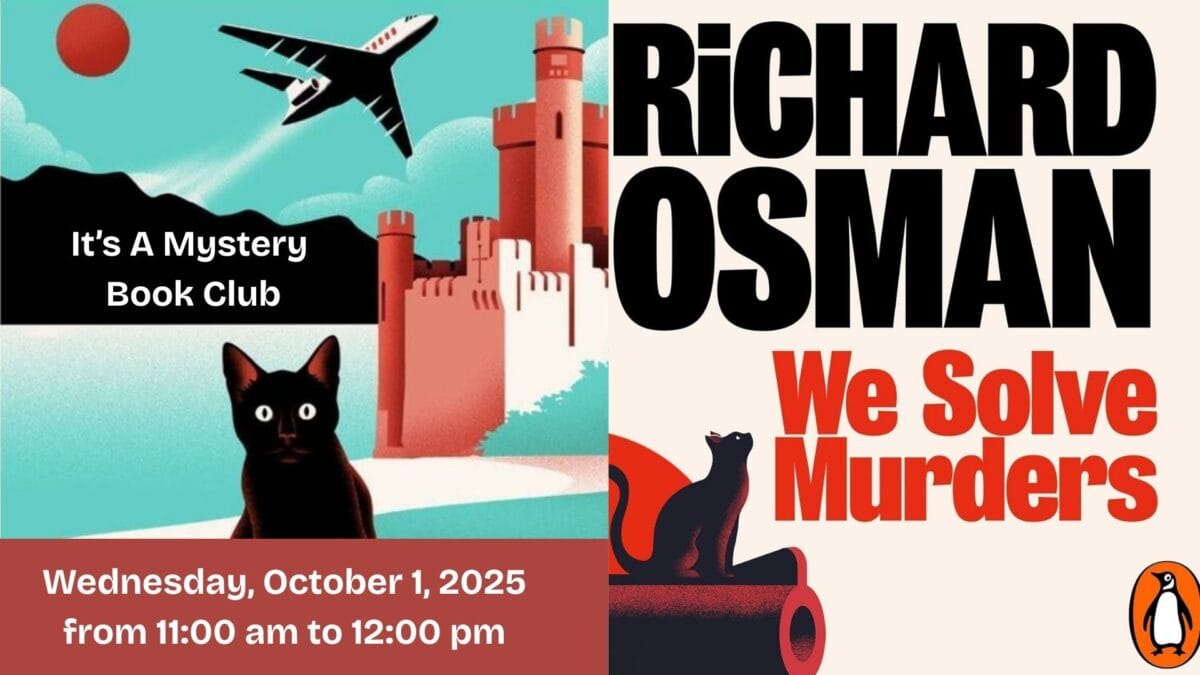 october mystery book we solve murders by richard osman