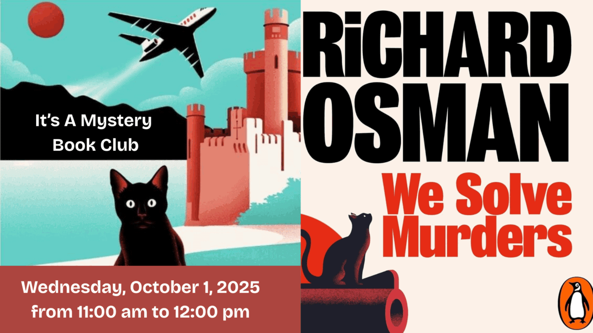 october mystery book we solve murders by richard osman